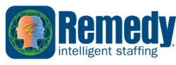 Remedy Staffing/XPO Logo