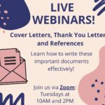 Cover Letters, Thank You Letters, and References (Live Webinar)