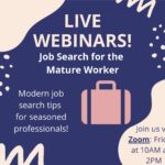 Job Search for the Mature Worker (Live Webinar)