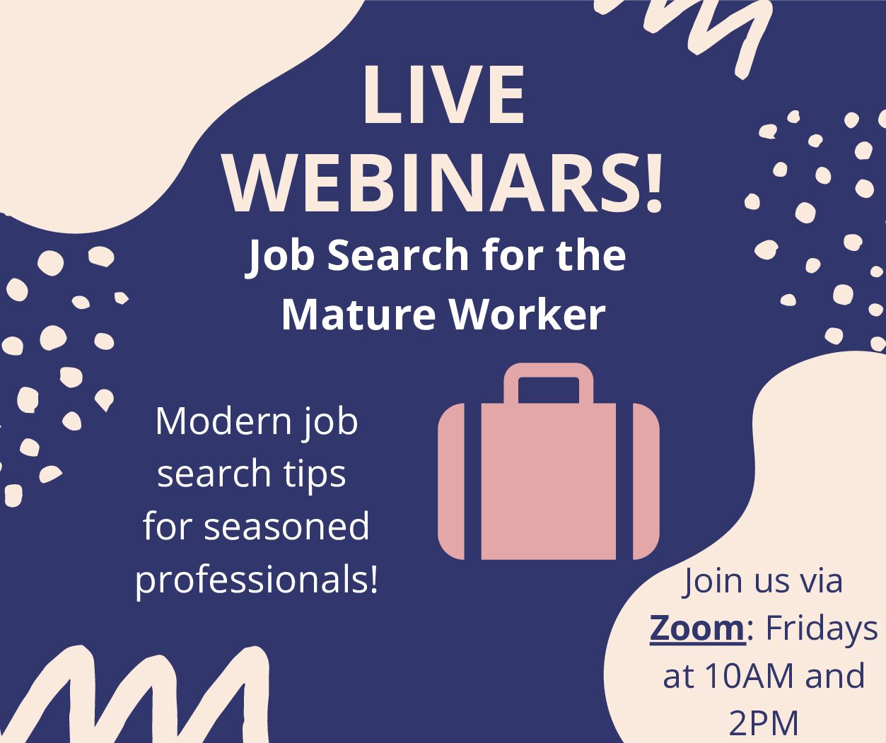 Job Search for the Mature Worker (Live Webinar)