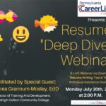 Resume 'Deep Dive' with Andrea Grannum-Mosley, EdD (Live Webinar)