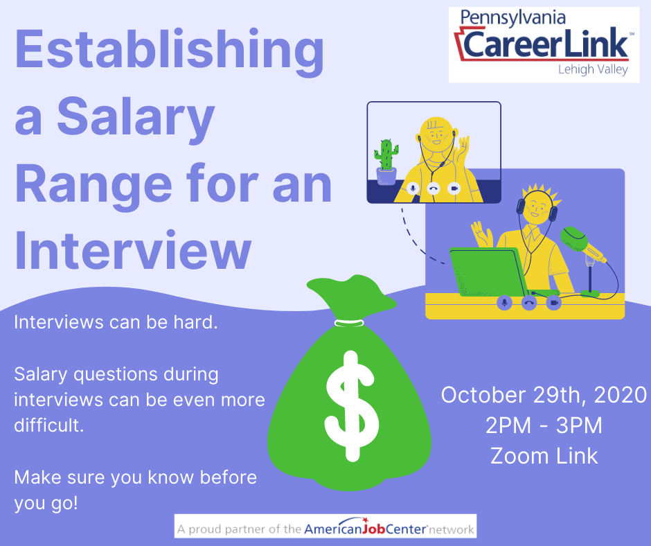 Establishing a Salary Range for an Interview