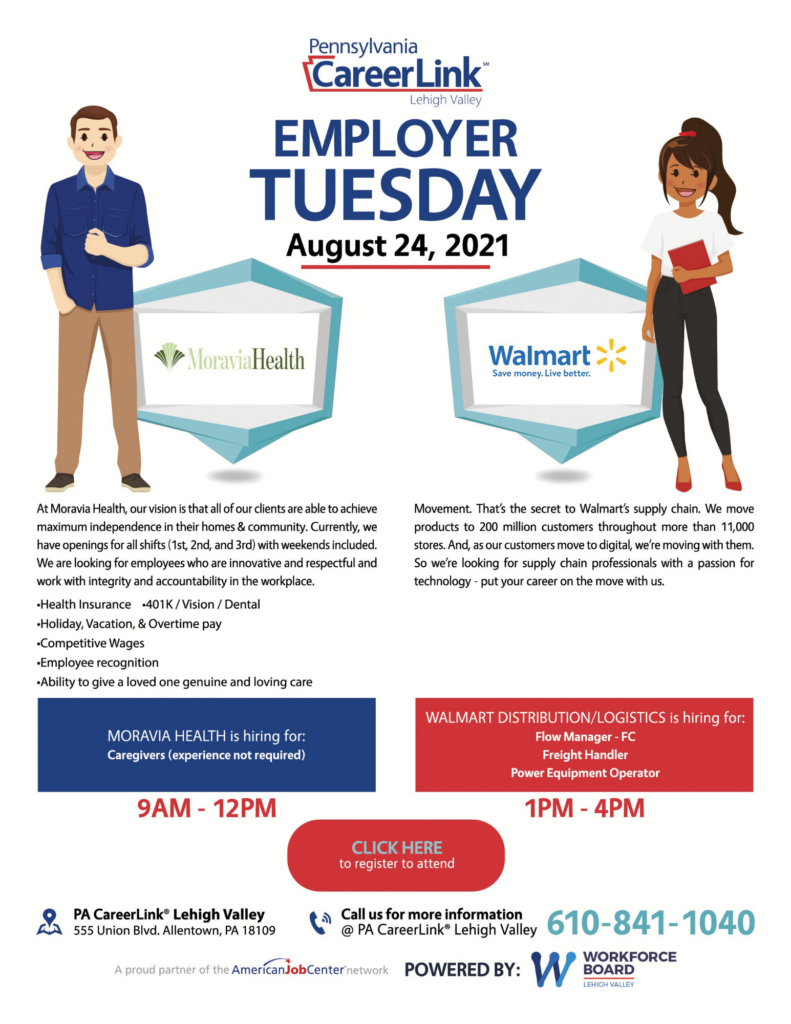 Employer Tuesday Flyer August 25