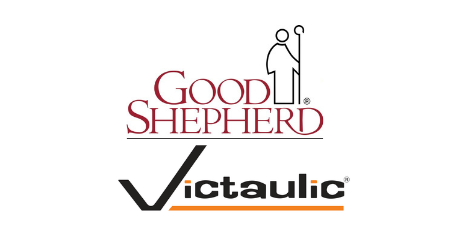 Victaulic and Good Shepherd logos