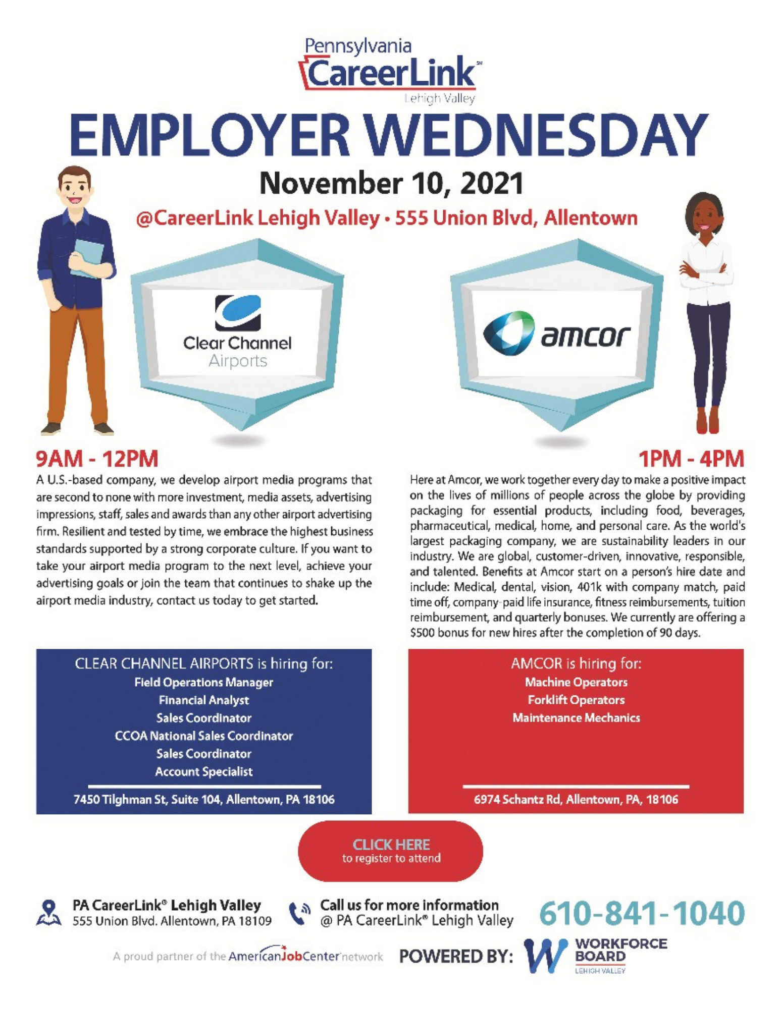 Employer Wednesday flyer