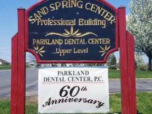 Parkland Dental Center, P.C. sign