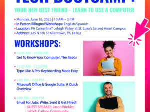 Tech bootcamp flyer