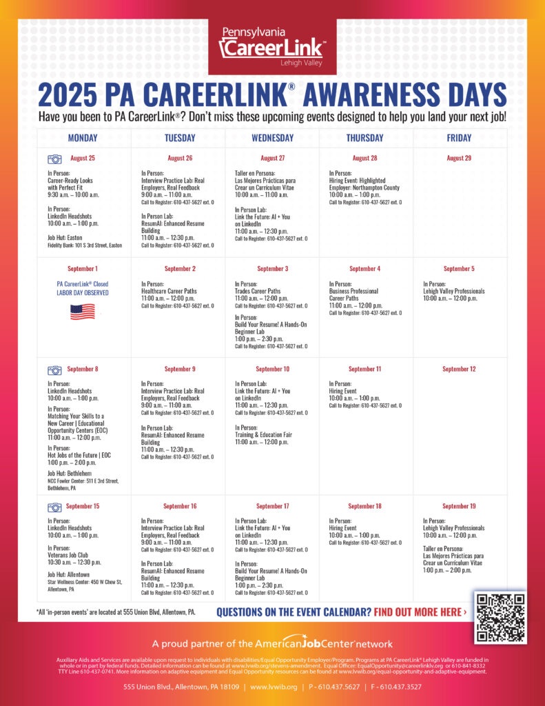 2025 Awareness Days Calendar