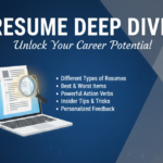 Resume 'Deep Dive' with Dr. Andrea Grannum-Mosley (Virtual)