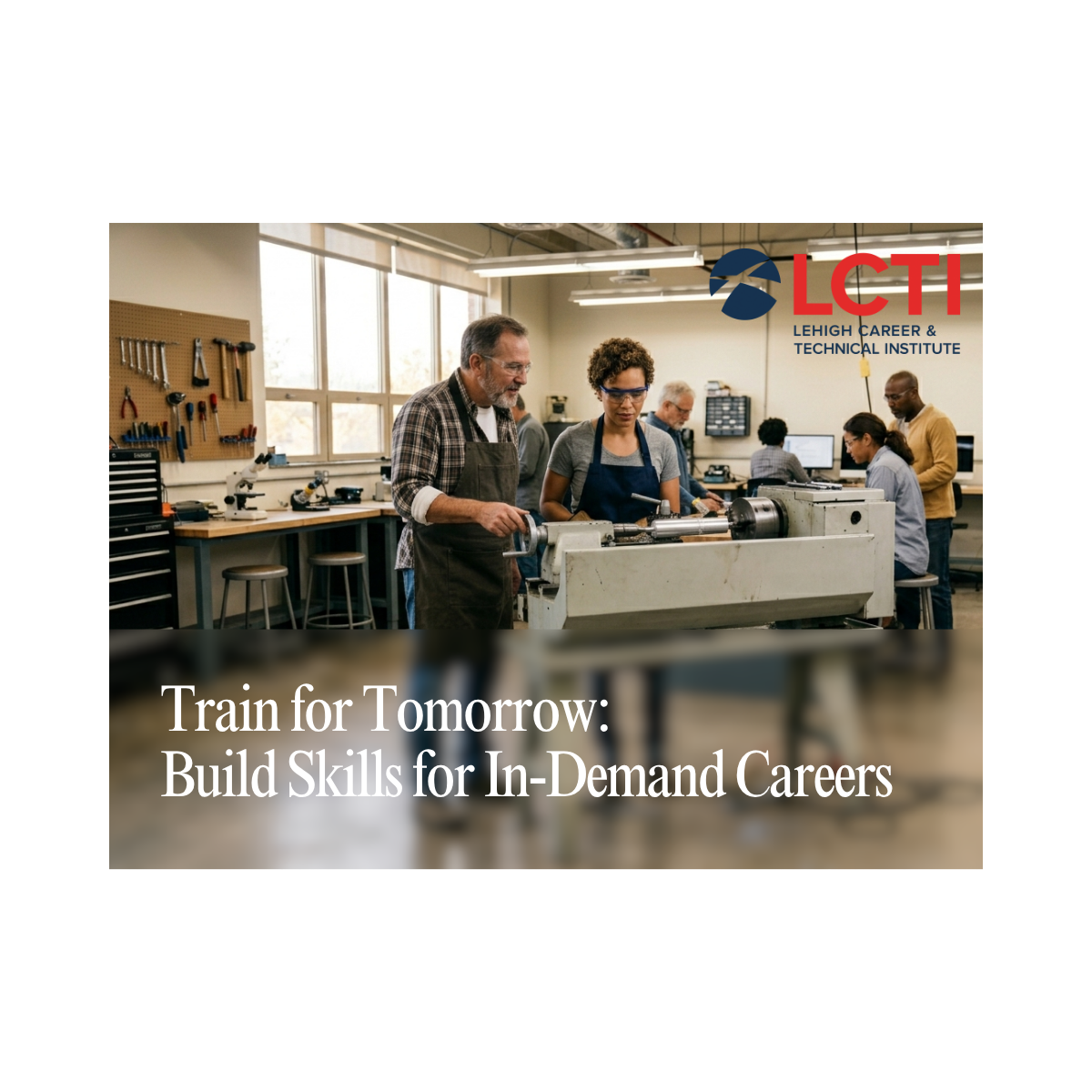 Train for Tomorrow: Build Skills for In-Demand Careers (In Person & Virtual)